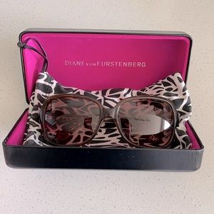 DVF Tortoise Sunglasses